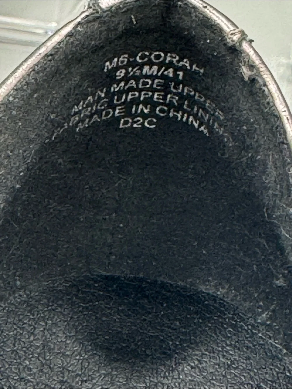 Mix No 6 Corah Platform Mary Janes Womens Sz 9.5 Gunmetal Metallic Lug Sole shoe